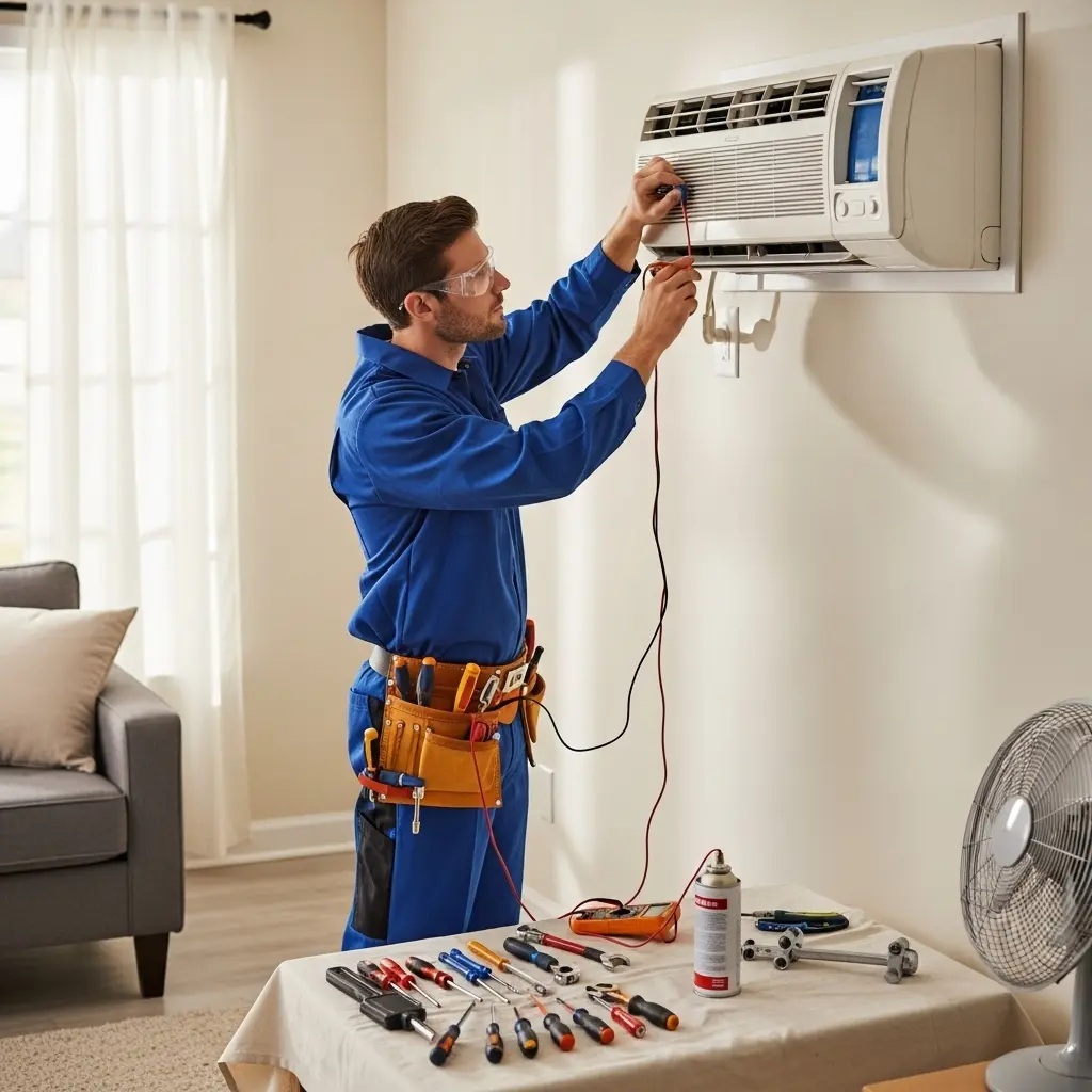 Taraklı Baxi Baxi klima gaz dolumu ve bakım – Enerji verimliliği artırıldı. - Teknik servis örneği